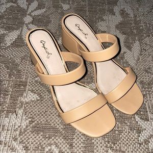 Qupid heels size 6.5